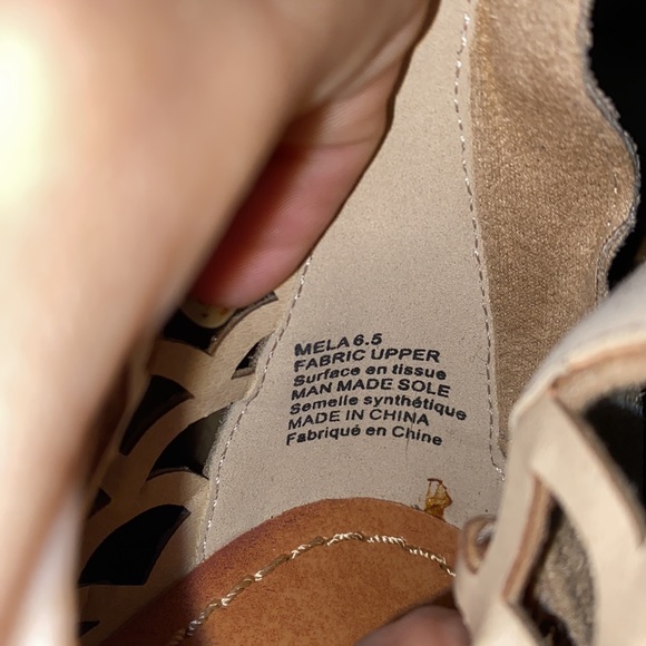 ZIGI SOHO Mela Sparkly Short Gladiator Sandals Size 6.5 - Picture 8 of 8